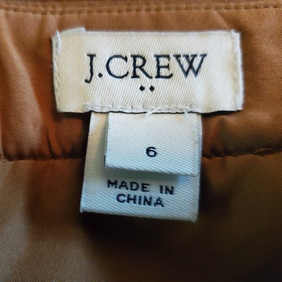 Mini Suede like brown skirt - Picture 4 of 4